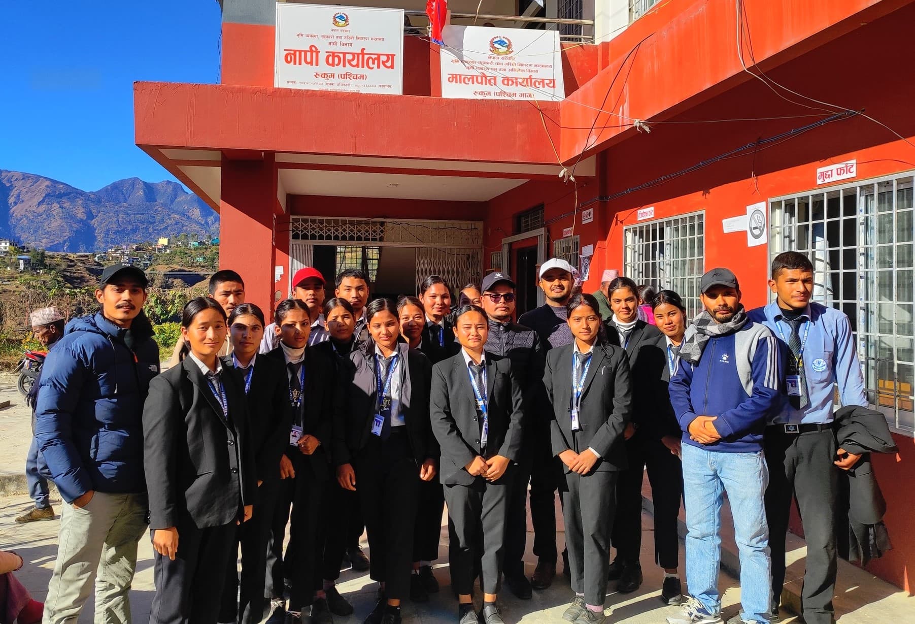  जियोमेटिक्स इन्जिनियरिङ अध्ययनरत विद्यार्थीहरुको नापी कार्यालयमा शैक्षिक भ्रमण 